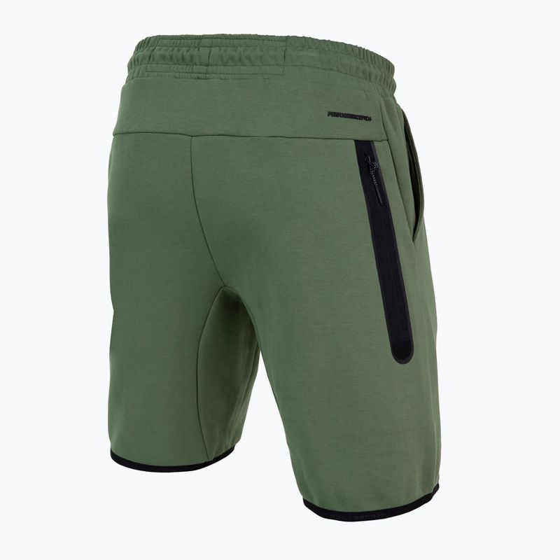 Pantaloncini da uomo Pitbull West Coast Dolphin olive 5