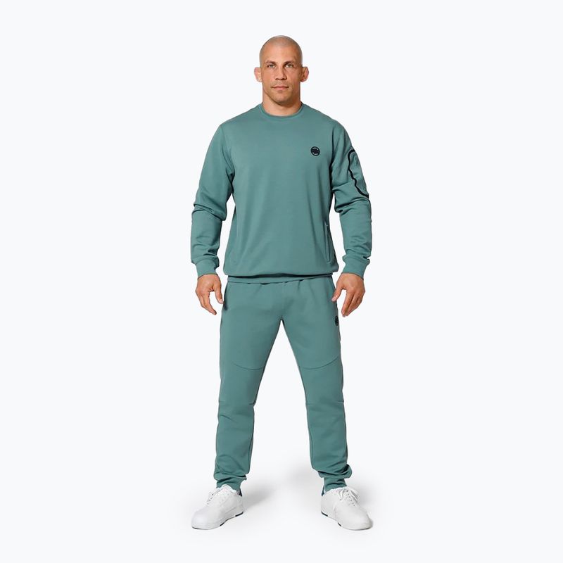 Felpa Explorer Crewneck Pitbull West Coast da uomo, menta 2