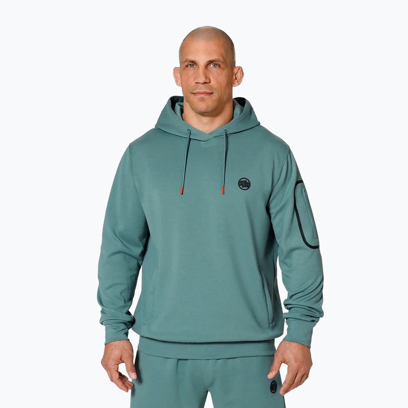 Felpa con cappuccio Pitbull West Coast Explorer da uomo, menta