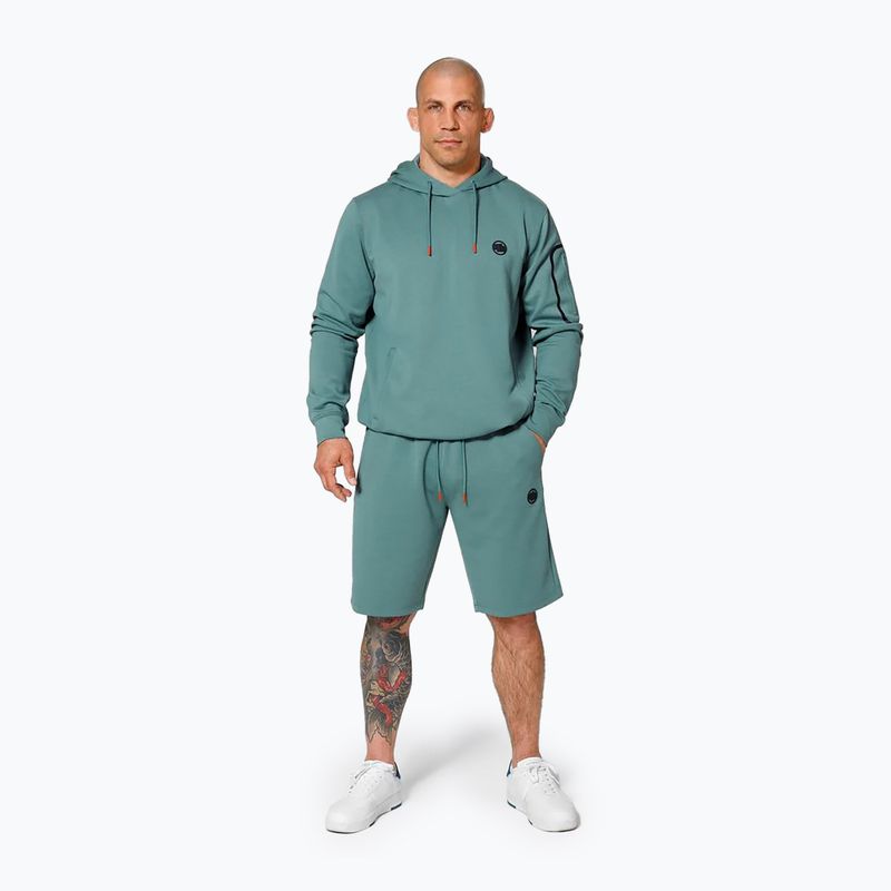 Felpa con cappuccio Pitbull West Coast Explorer da uomo, menta 2