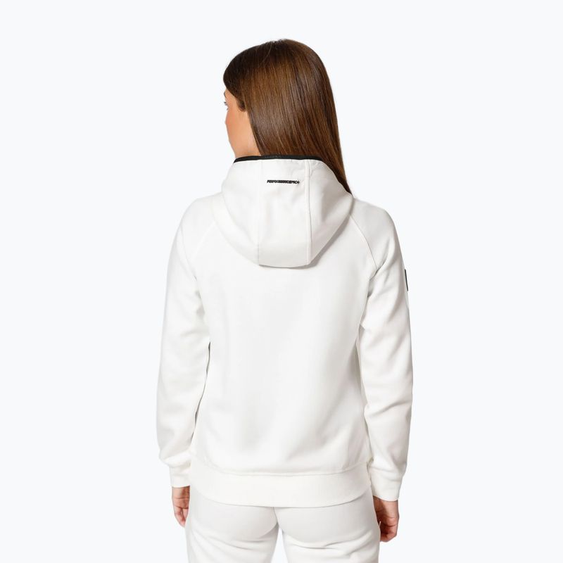 Felpa da donna Pitbull West Coast Georgia con cappuccio di colore bianco 3