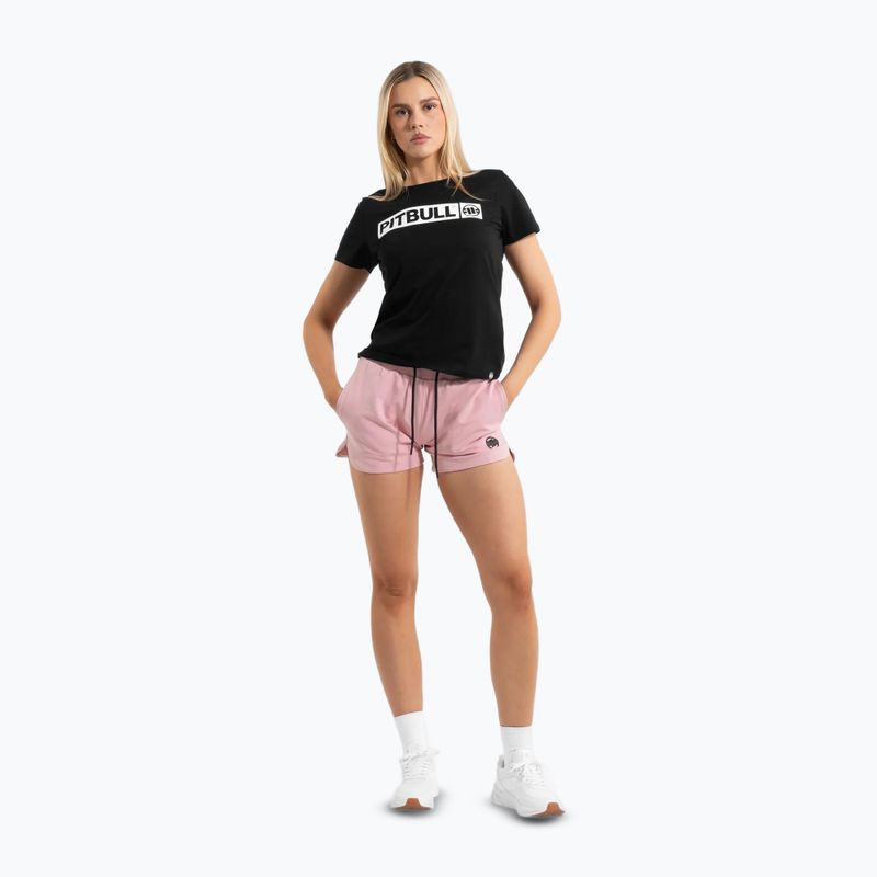 Pantaloncini da donna Pitbull West Coast Florida rosa cipria 2