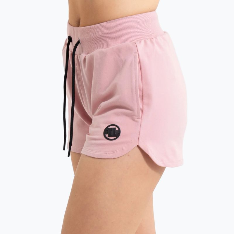 Pantaloncini da donna Pitbull West Coast Florida rosa cipria 4