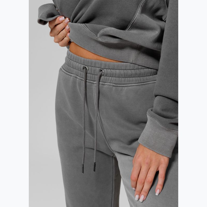 Pantaloni Pitbull West Coast da donna Manzanita grigio lavato 4