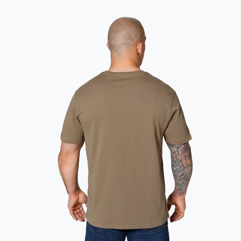 Pitbull West Coast t-shirt donna Small logo coyote brown 3