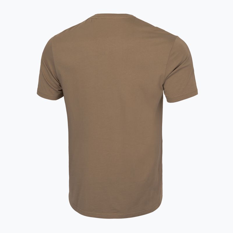 Pitbull West Coast t-shirt donna Small logo coyote brown 2