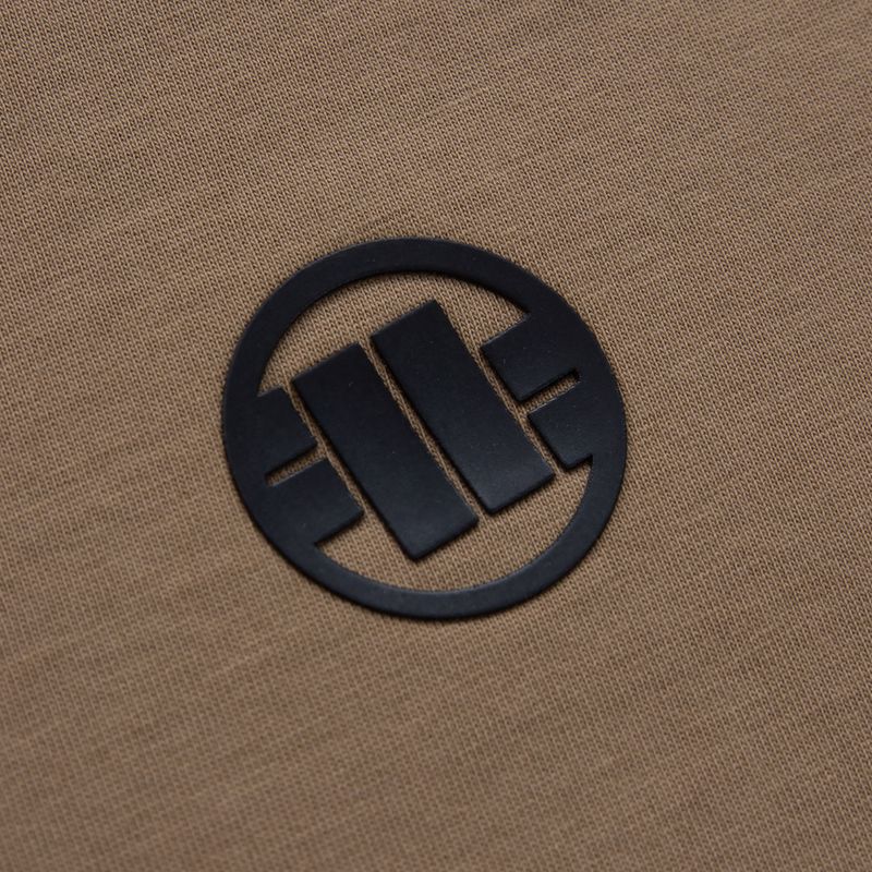 Pitbull West Coast t-shirt donna Small logo coyote brown 3