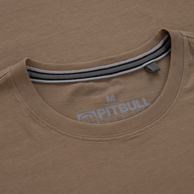 Pitbull West Coast t-shirt donna Small logo coyote brown 4