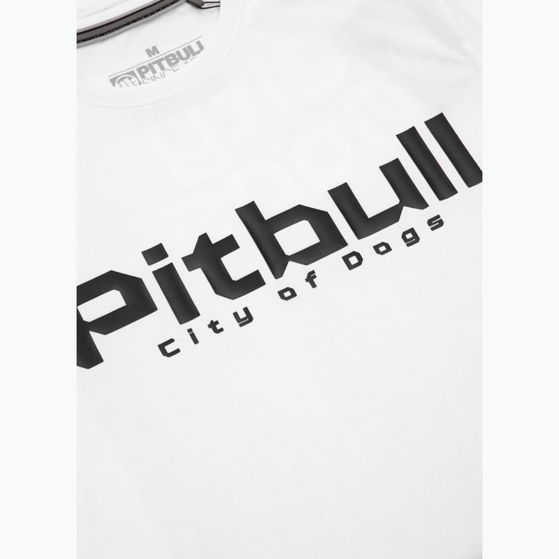 Maglietta da uomo Pitbull West Coast City Of Dogs bianco 5