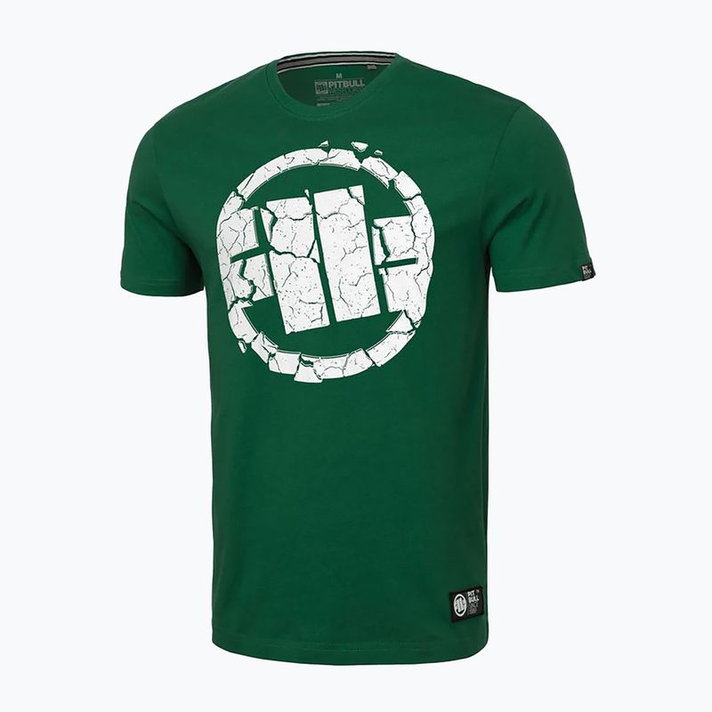Maglietta Pitbull uomo Scratch leaf verde 4