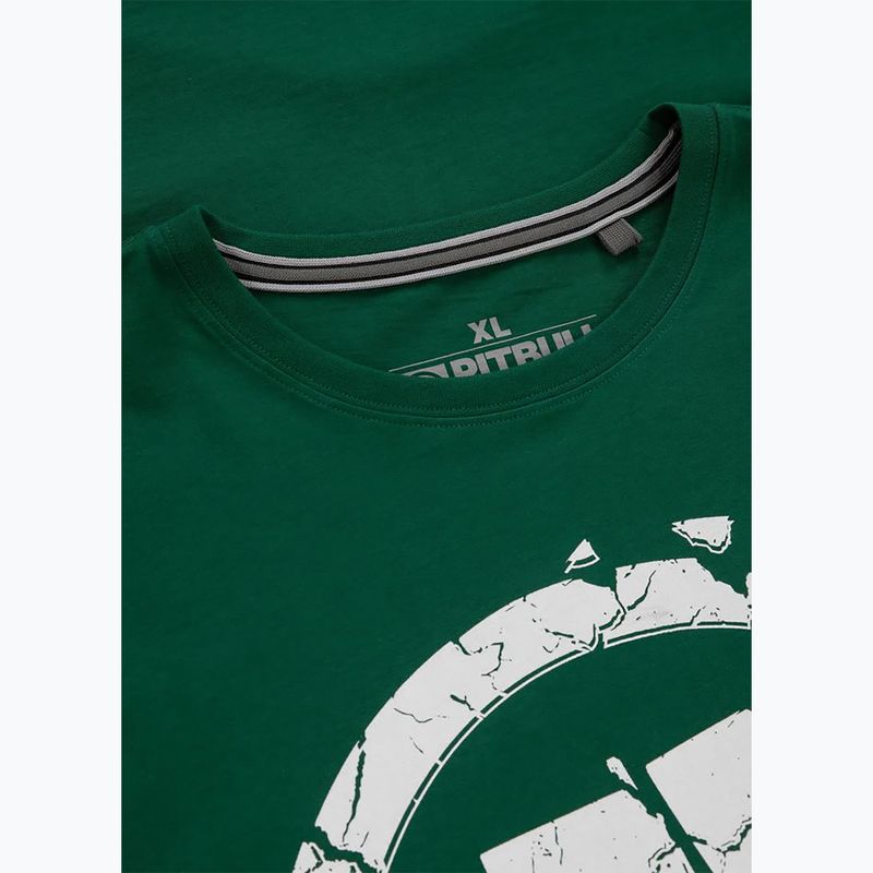 Maglietta Pitbull uomo Scratch leaf verde 6