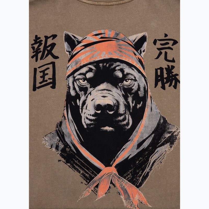 Maglietta Pitbull West Coast Bravery da uomo marrone coyote 9