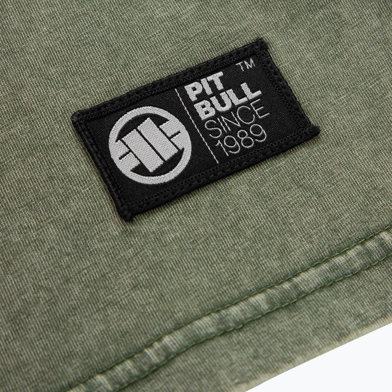 Maglietta Bravery olive da uomo di Pitbull West Coast 11