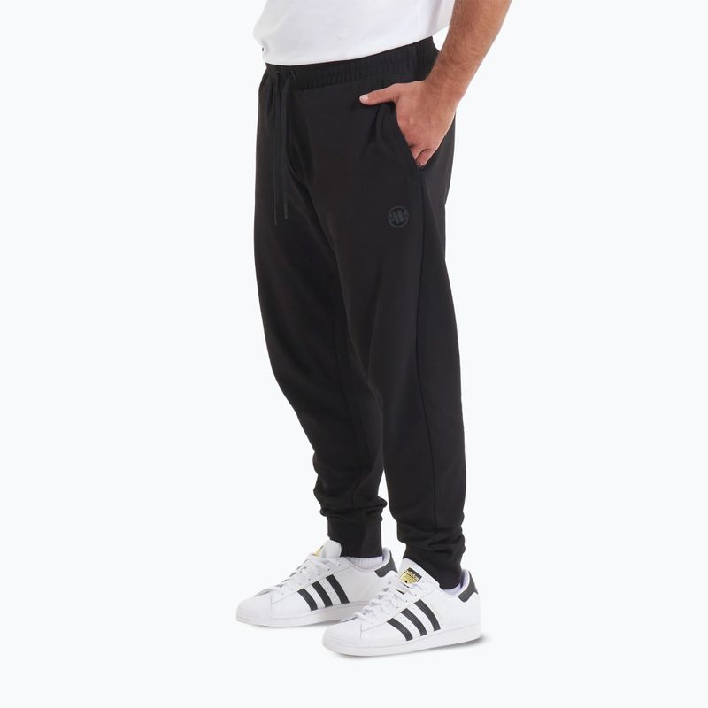 Pitbull West Coast pantaloni da uomo Pique Rockey nero 5