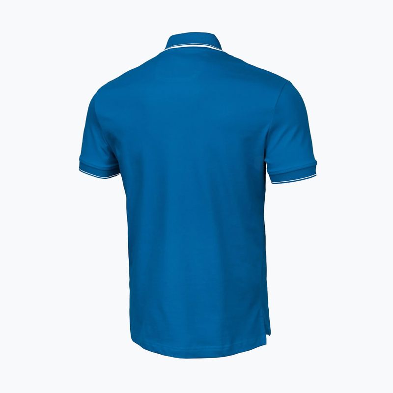 Polo uomo Pitbull Polo Pique Stripes Regular royal blue 5