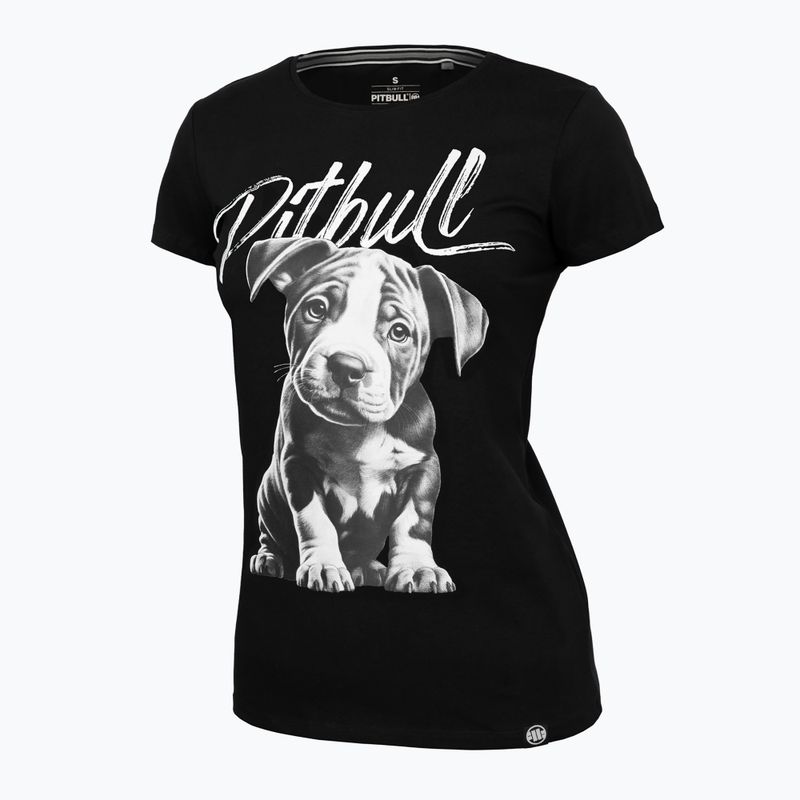 Maglietta da donna Pitbull West Coast Puppy nero