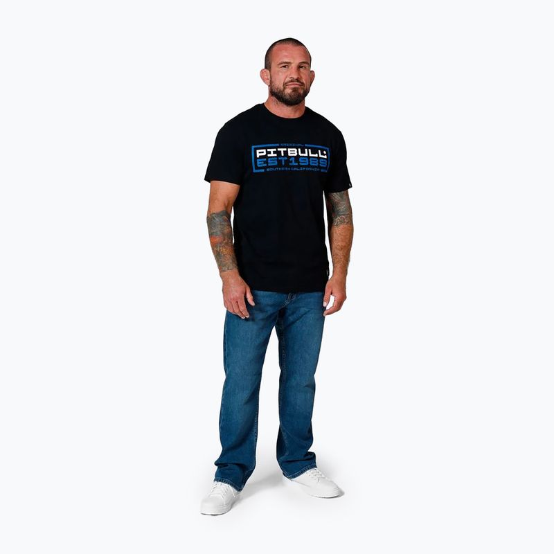 Maglietta Pitbull West Coast Uomo In Blu Nero 2