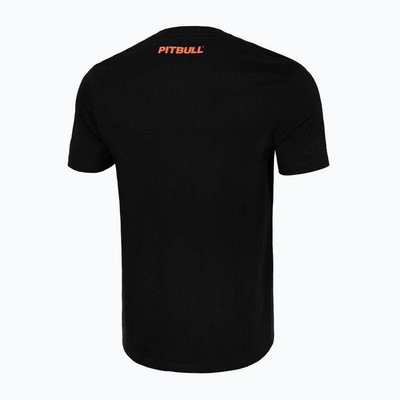Maglietta da uomo Pitbull West Coast Orange Dog 24 nero 5
