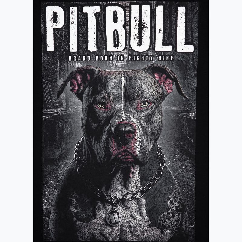 Maglietta Street King Pitbull West Coast uomo, nero 5