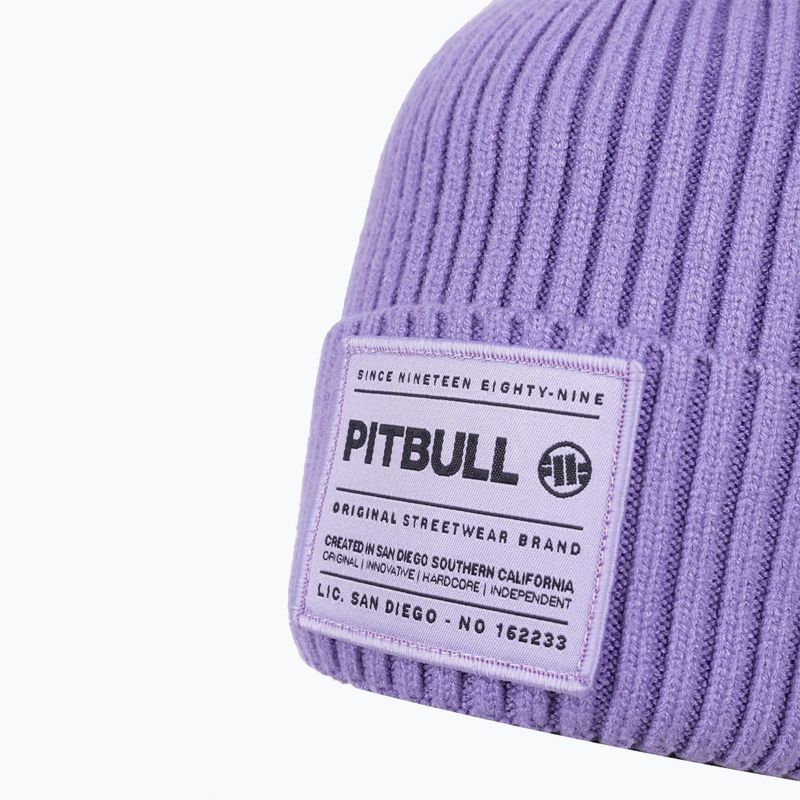 Berretto invernale da uomo Pitbull Beanie Dock lilla 3