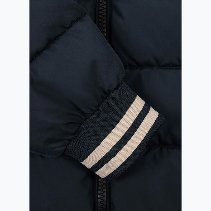 Giacca Pitbull Hidden da uomo con cappuccio blu scuro/beige 6