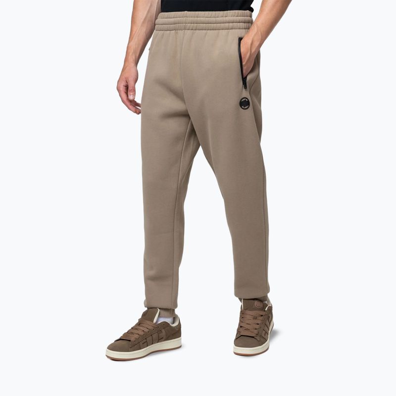 Pantaloni Pitbull Hilltop Track da uomo Hatton sabbia chiara 4