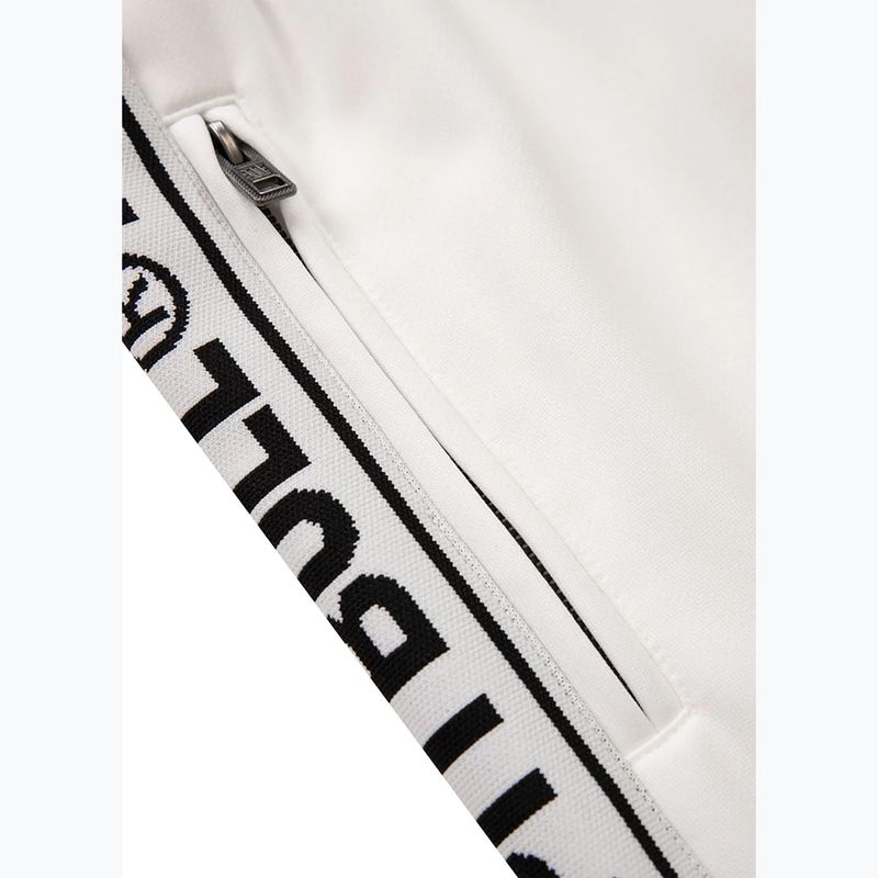 Pitbull Trackpants Uomo Tape Logo Terry Group bianco sporco 8