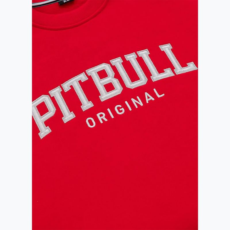 Felpa donna Pitbull Tyrian Crewneck rosso 3