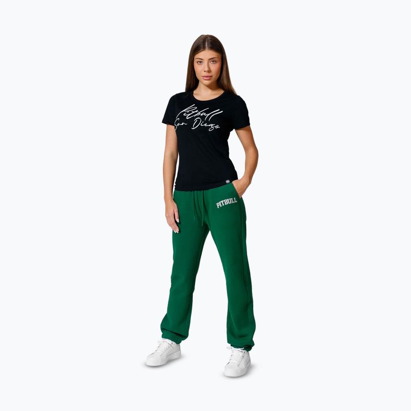 Pitbull pantaloni da ginnastica Tyrian da donna, verde 4