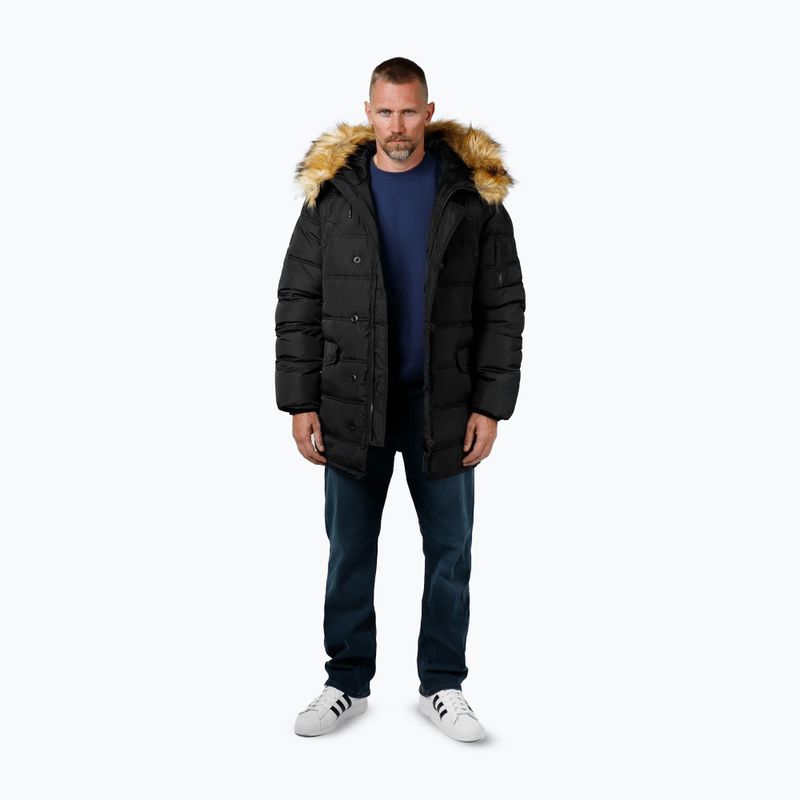 Giacca invernale uomo Pitbull Kingston 2 Parka black 2