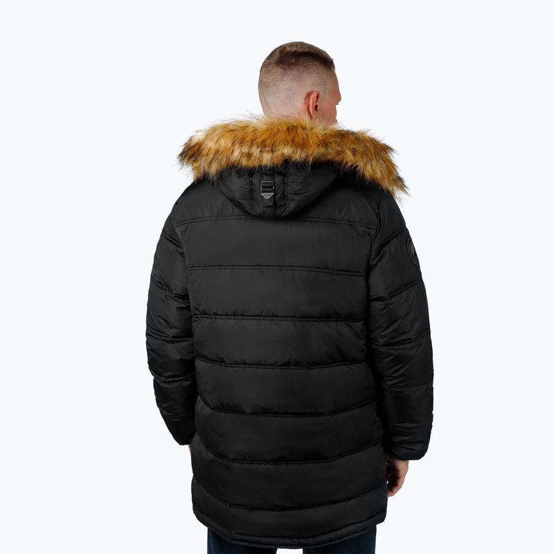 Giacca invernale uomo Pitbull Kingston 2 Parka black 3
