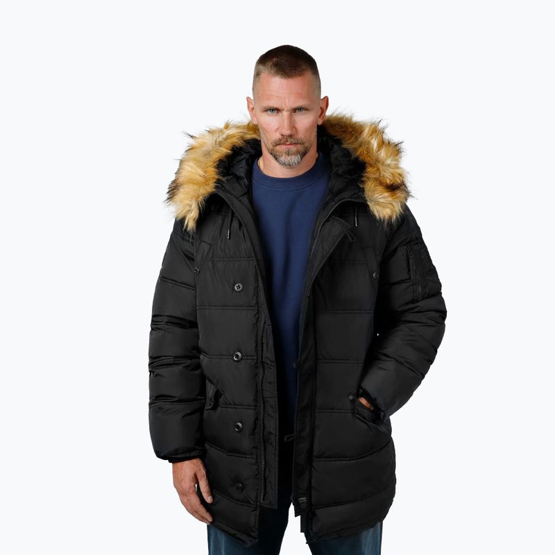 Giacca invernale uomo Pitbull Kingston 2 Parka black 4