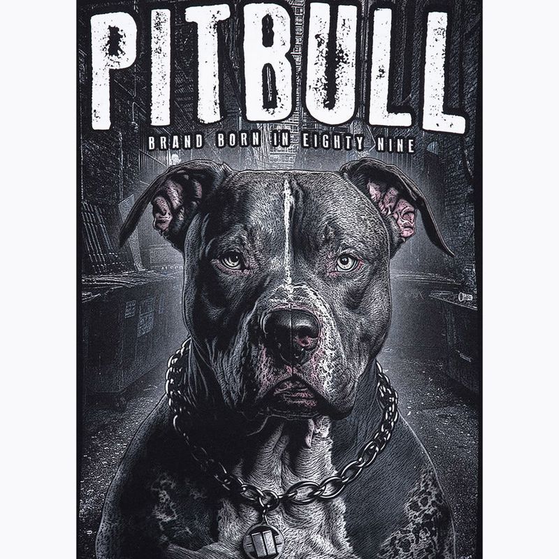 Felpa uomo Pitbull West Coast Crewneck Street King nero 4
