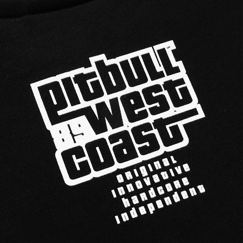 Felpa uomo Pitbull West Coast Crewneck Most Wanted nero 6