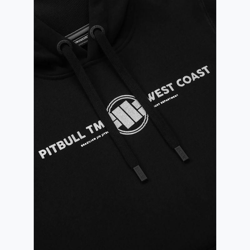 Pitbull West Coast Uomo Felpa con cappuccio Keep Rolling nero 3