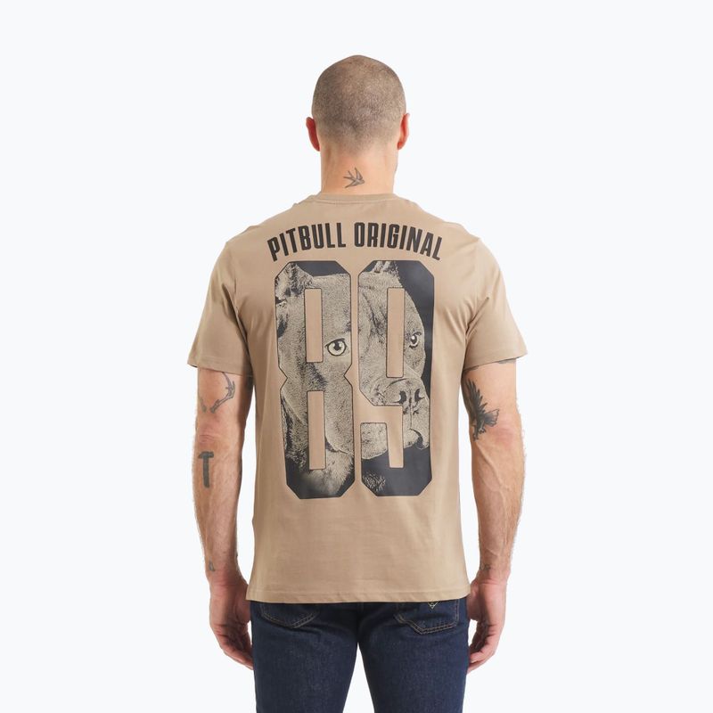 Maglietta da uomo Pitbull Eighty Nine Dog sabbia scuro 3