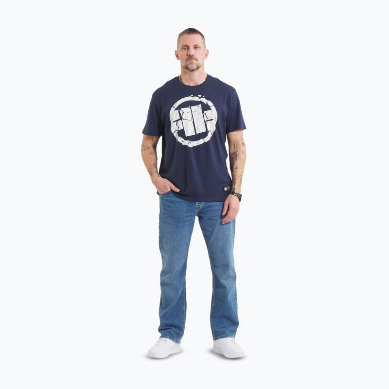 Maglietta Pitbull Scratch navy da uomo 2