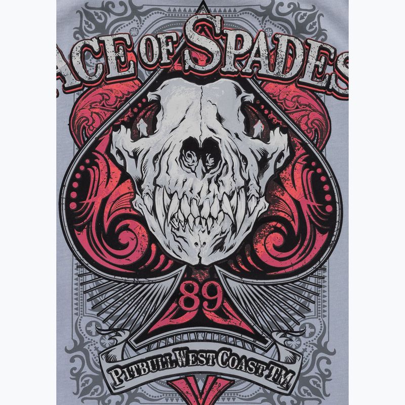 Pitbull Ace Of Spades - Maglietta da uomo blu 8