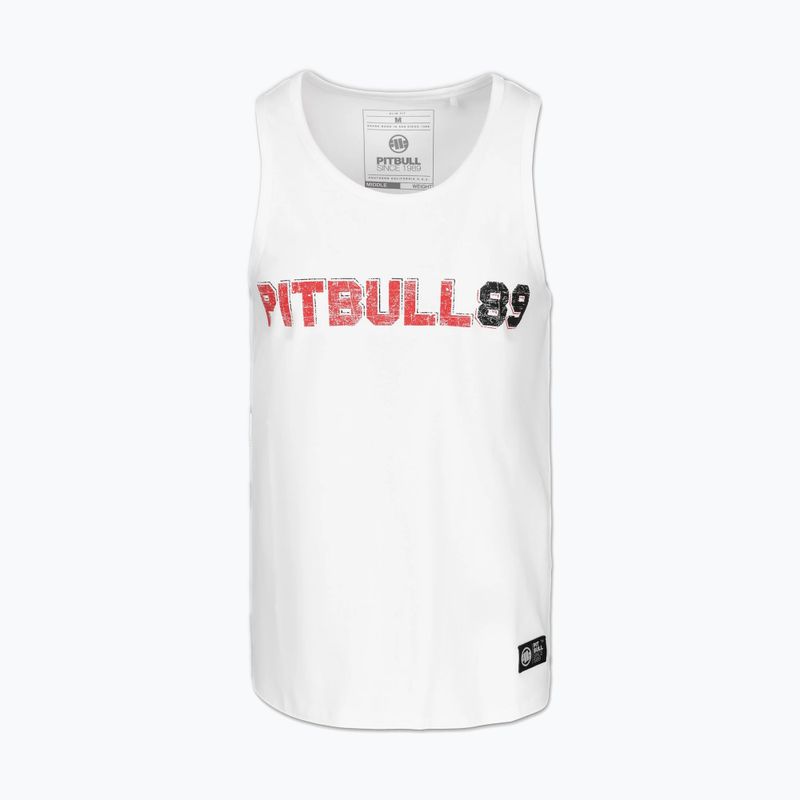 Canotta Pitbull Dog 89 uomo bianco 7