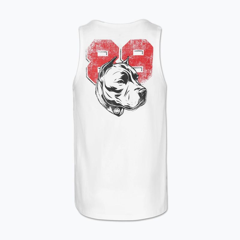 Canotta Pitbull Dog 89 uomo bianco 8