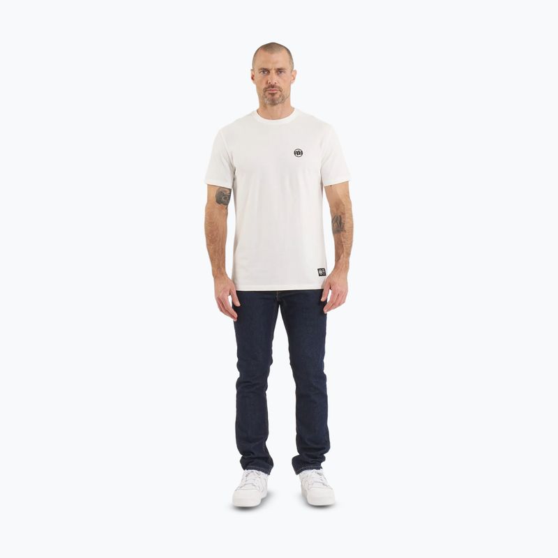 Maglietta Pitbull Small Logo off white da uomo 2