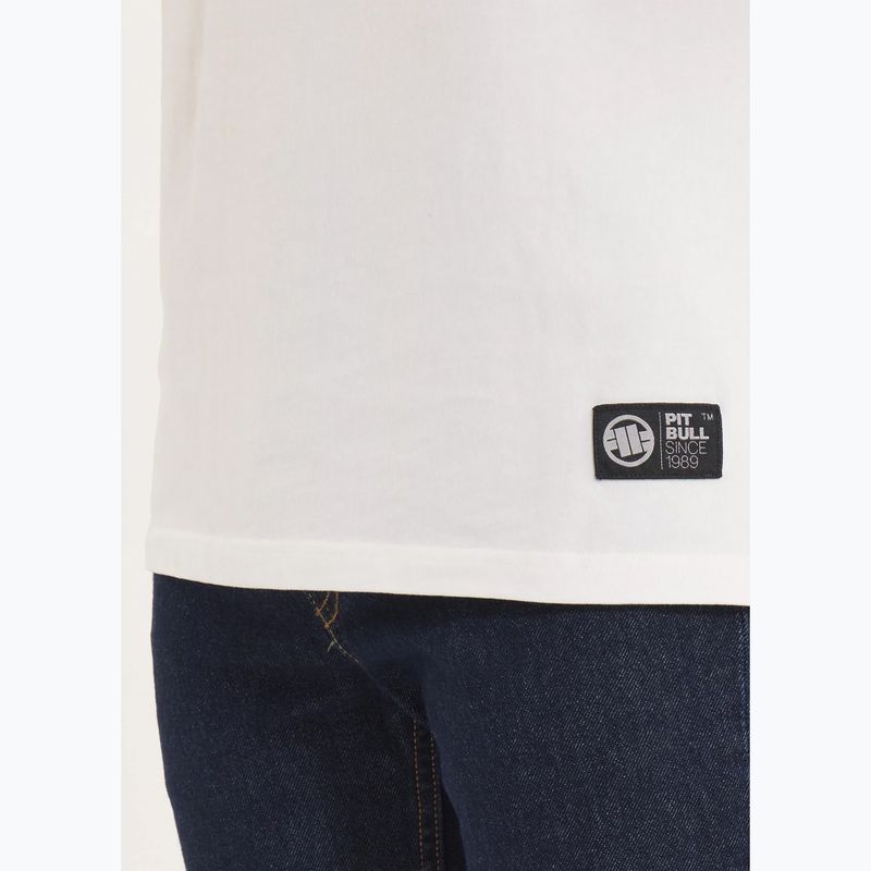 Maglietta Pitbull Small Logo off white da uomo 5