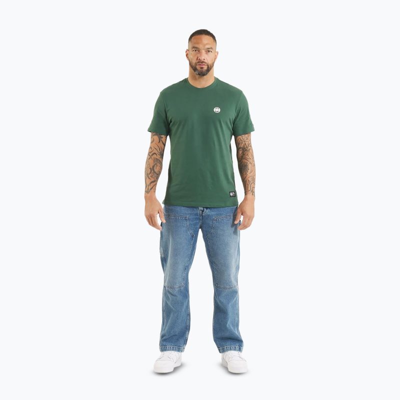 Maglietta Pitbull Small Logo uomo verde 2