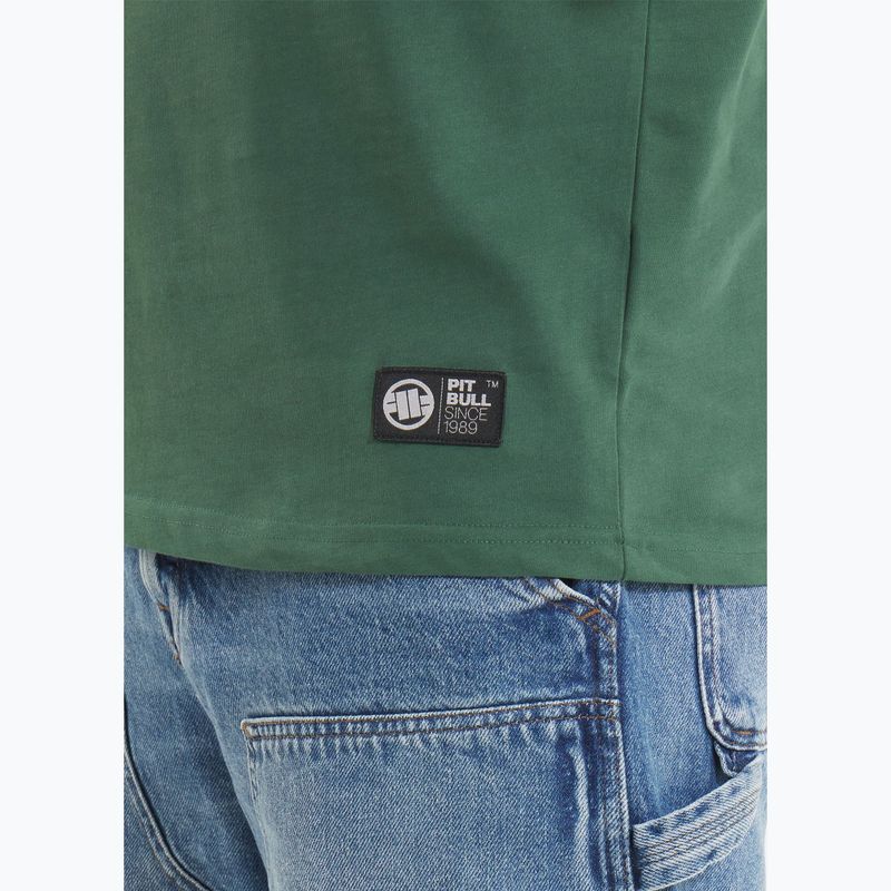 Maglietta Pitbull Small Logo uomo verde 6