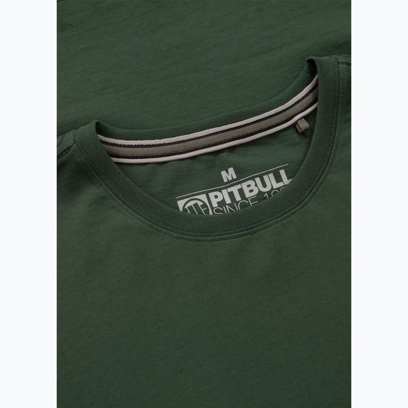 Maglietta Pitbull Small Logo uomo verde 9