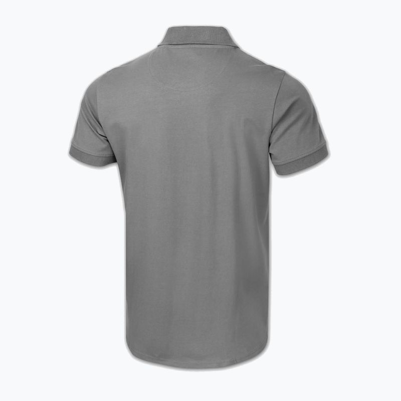 Maglia Polo Pitbull Uomo Piccolo Logo grigio 2