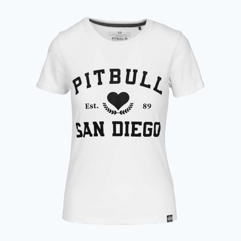 Maglietta Pitbull Love PB donna bianco 7
