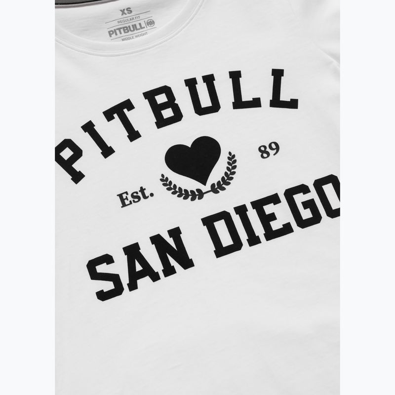 Maglietta Pitbull Love PB donna bianco 10
