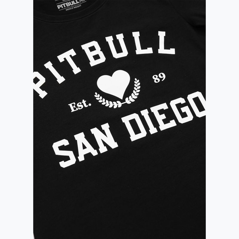 Maglietta Pitbull Love PB donna nero 4