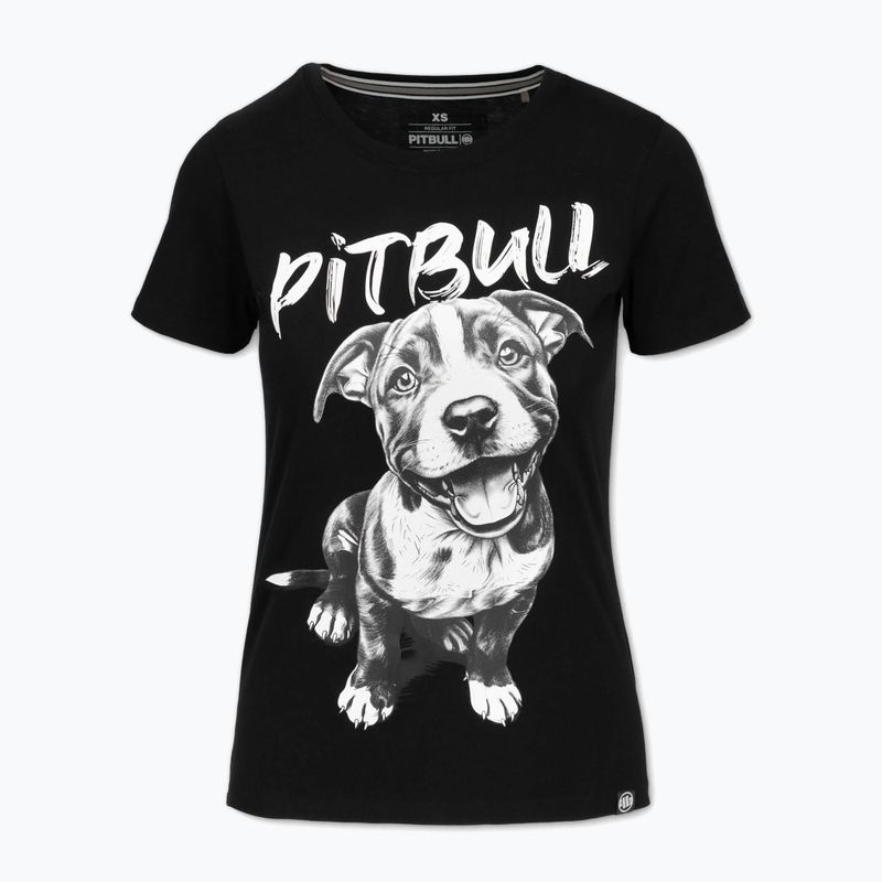 Maglietta Pitbull Puppy 2 donna nero 5